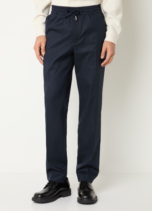 Sandro Straight fit chino  met steekzakken
