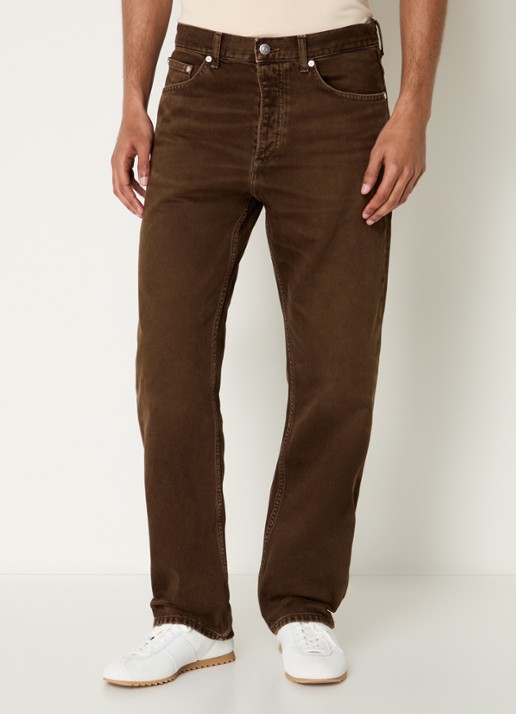 Sandro Straight leg jeans met gekleurde wassing