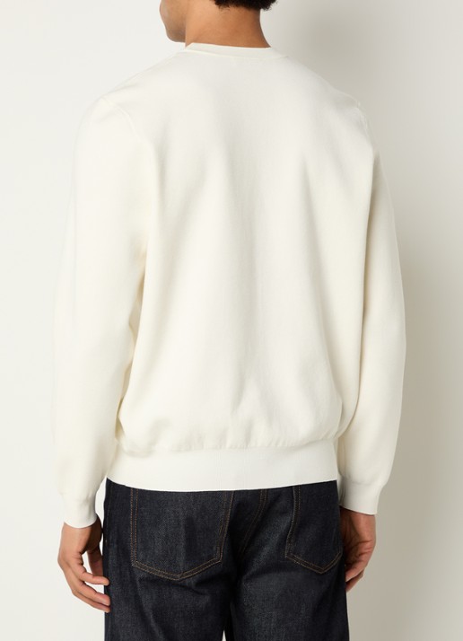 Sandro Sweater met applicatie - achterkant 4 ivoor