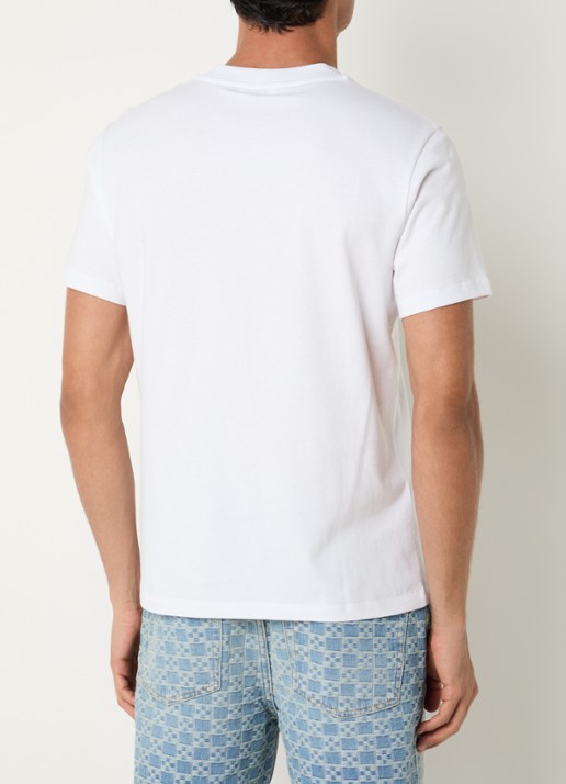 Sandro T-shirt met logo - achterkant wit