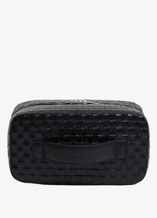 Sandro Toilettas met logo - detail 4 black / zwart