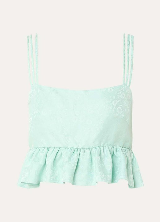 Sandro Top met jacquard dessin - voorkant 3 mint