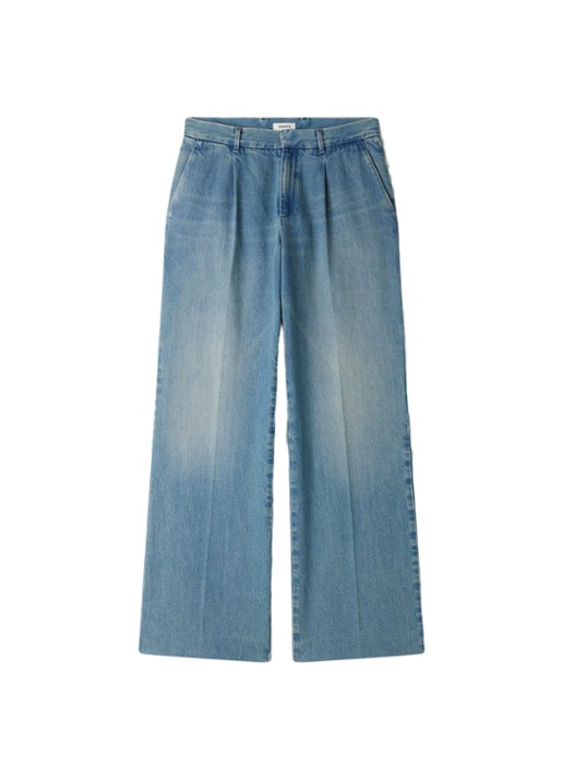 Sandro Wide leg jeans met steekzakken