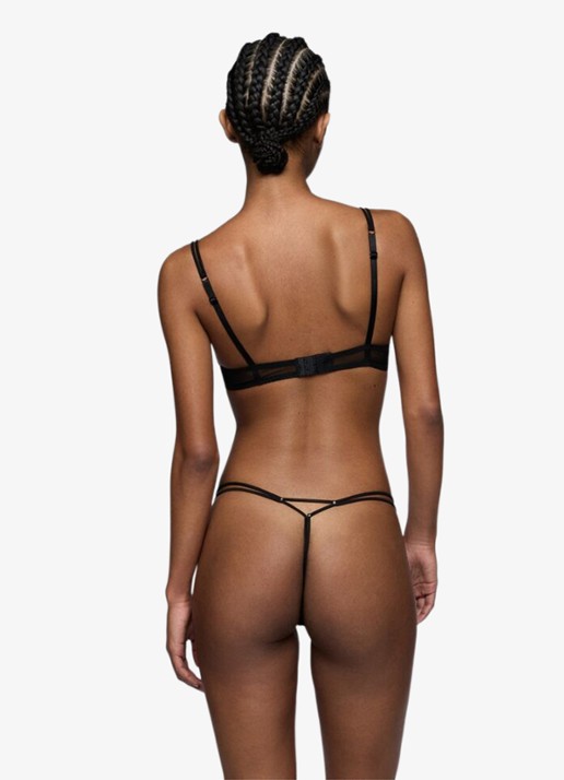 Sarda Amelia push up bh met uitneembare vulling - achterkant 3 zwart
