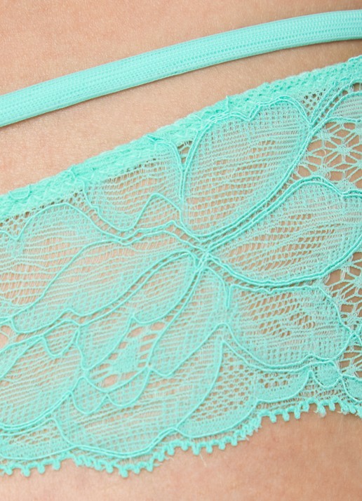 Sarda Amelia string - detail 5 zeegroen