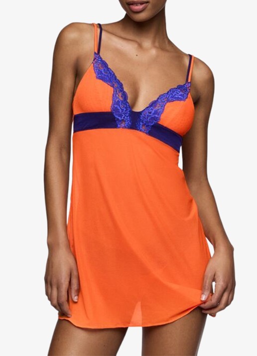 Sarda Bremer slipdress met kant