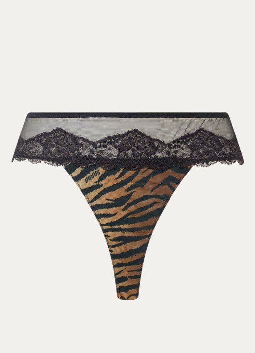 Sarda Bremer string - voorkant camel