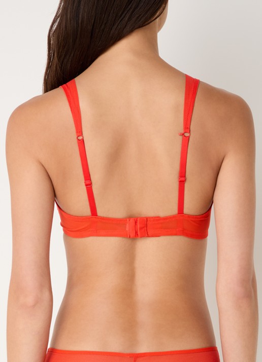 Sarda Chalmers beugel bh van mesh - achterkant 6 rood