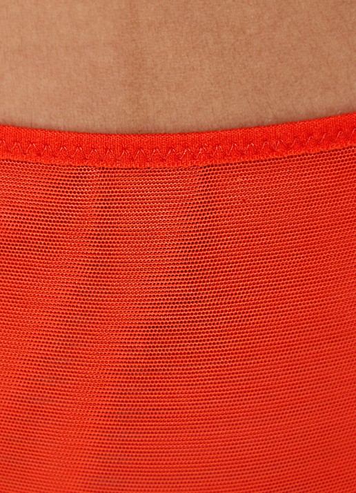 Sarda Chalmers tanga van mesh - detail 4 rood