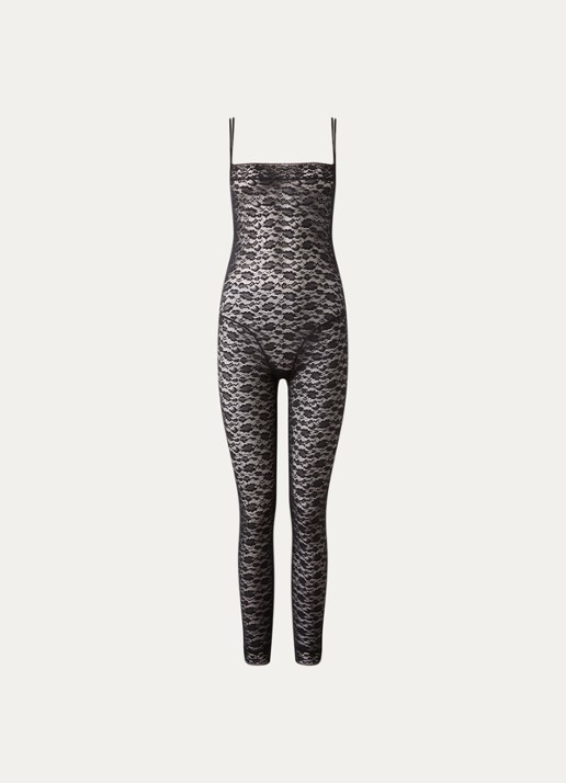 Sarda Cid body van mesh - voorkant 2 zwart