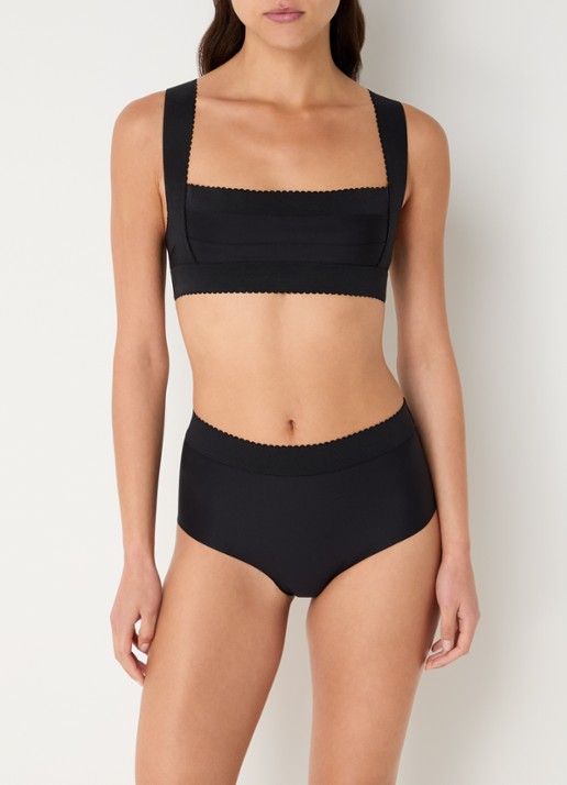 Sarda Eliza high waisted slip - voorkant 5 zwart