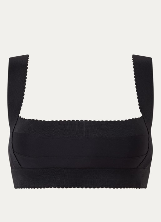 Sarda Eliza voorgevormde bralette - voorkant 4 zwart