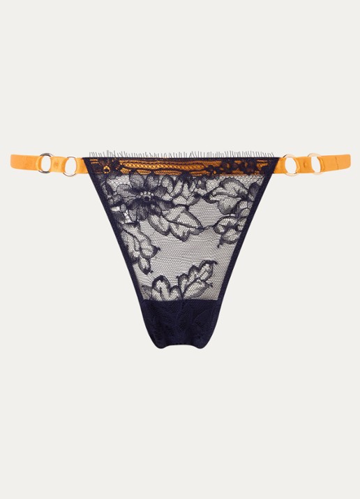 Sarda Lovelace slip van kant - voorkant 2 donkerblauw