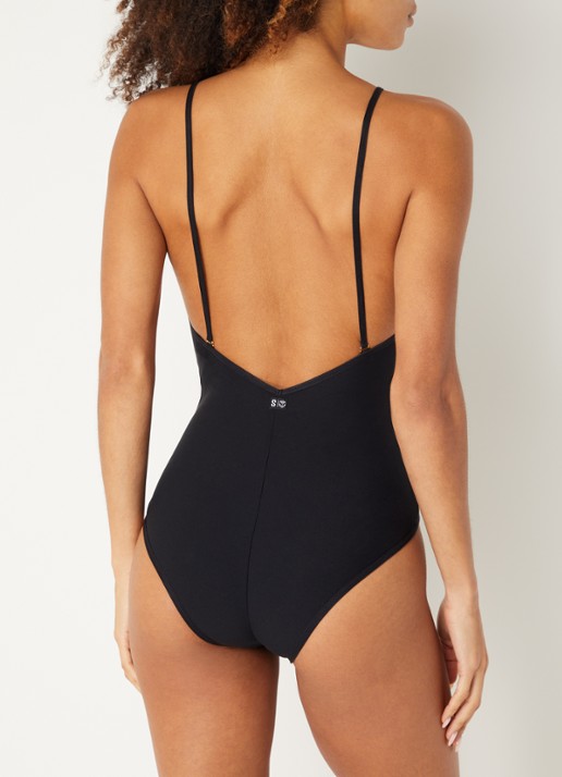 Sarda Rojas badpak met mesh - achterkant 3 zwart