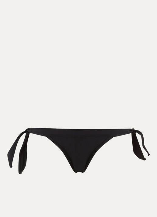 Sarda Sha bikinislip met geknoopt detail - voorkant 4 zwart