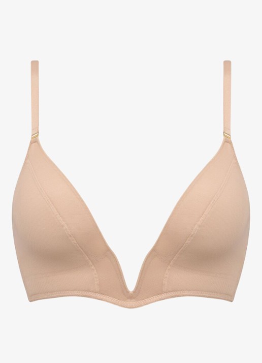 Sarda Tegla voorgevormde bralette - voorkant 3 creme