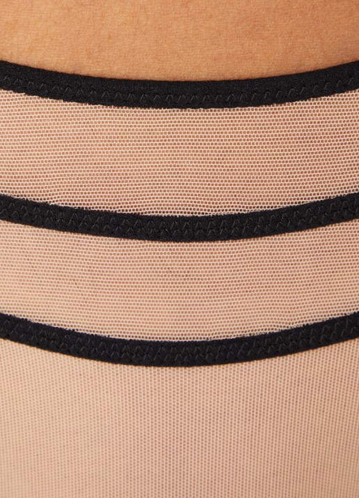 Sarda Yulimar tanga van mesh - detail 2 beige