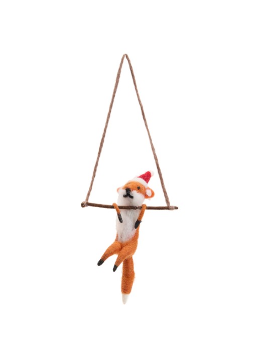 Sass & Belle Vos kersthanger 23 cm