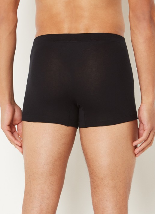 Schiesser Boxershorts in 3-pack - achterkant 4 zwart