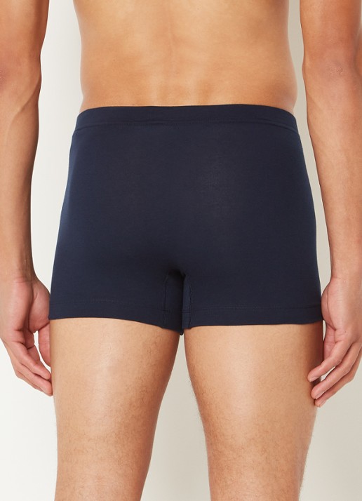 Schiesser Boxershorts in 3-pack - achterkant 3 royalblauw