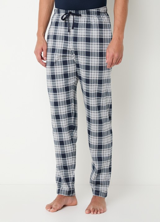 Schiesser Pyjamabroek met steekzakken - detail 4 grijs