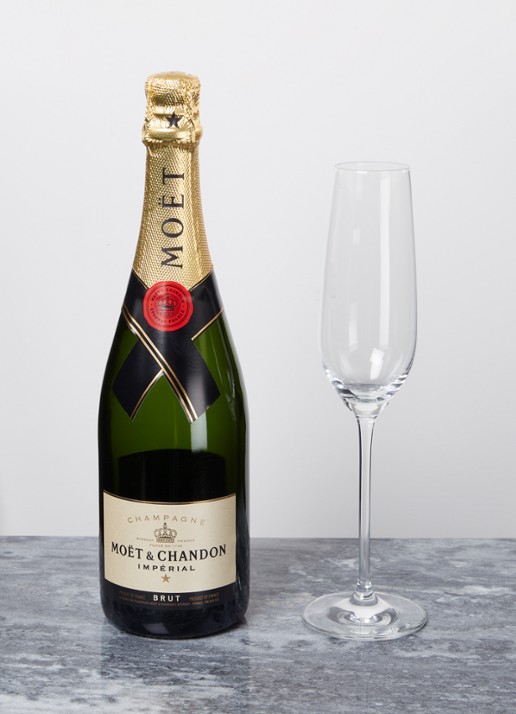Schott Zwiesel Fortissimo champagneglas 24 cl set van 4 - voorkant 2 transparant