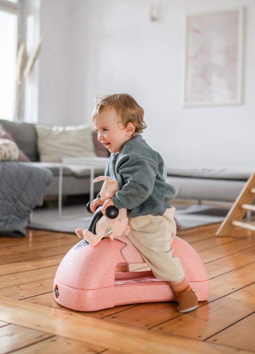 Scoot&Ride My First 3-in-1 loopwagen  - detail 6 roze