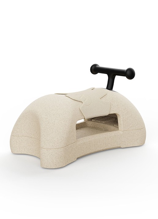 Scoot&Ride My First 3-in-1 loopwagen  - detail 8 donkerbeige
