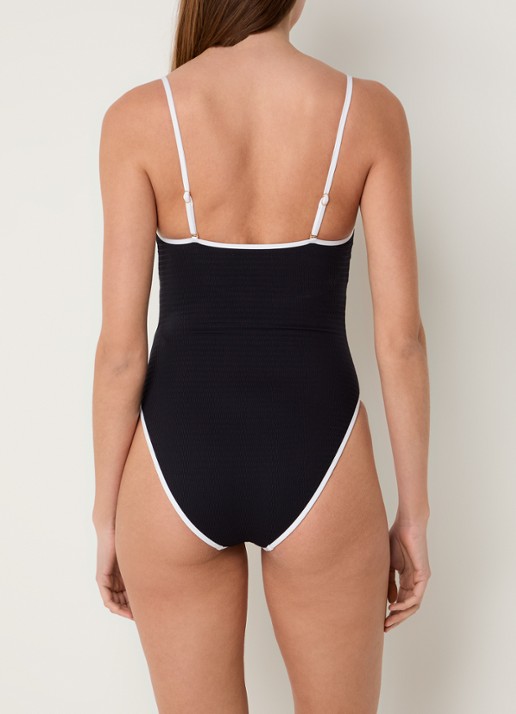 Seafolly Badpak met uitneembare vulling - achterkant 3 zwart