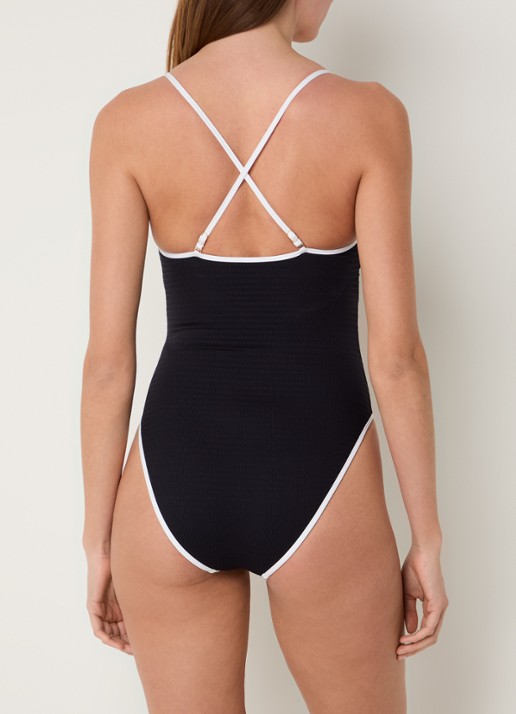 Seafolly Badpak met uitneembare vulling - detail 5 zwart