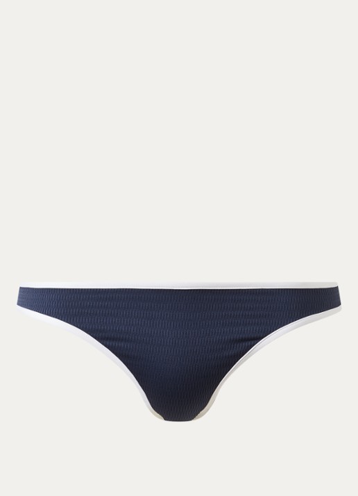 Seafolly Bikinislip met ribstructuur