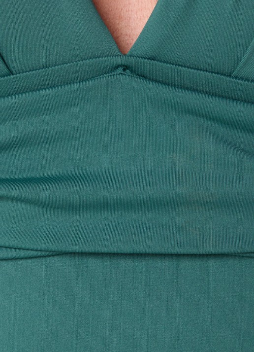 Seafolly Collective badpak met uitneembare vulling - detail 5 groen