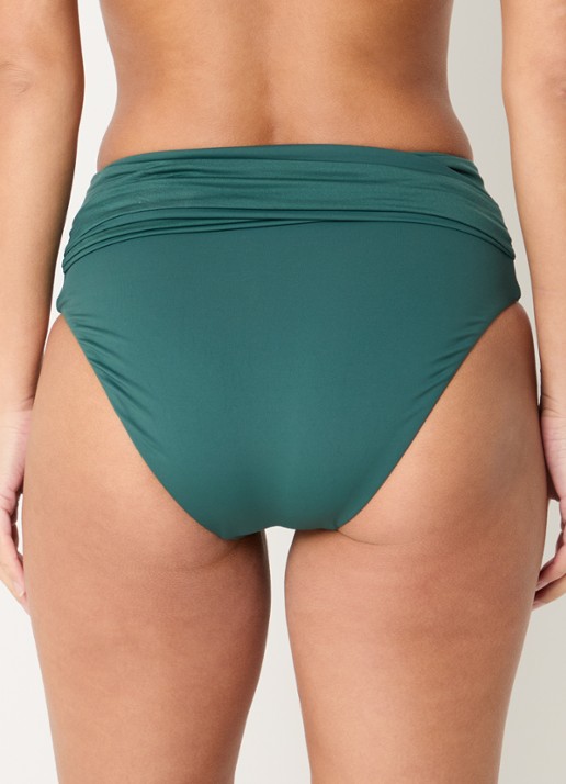 Seafolly Collective high waisted bikinislip - achterkant groen