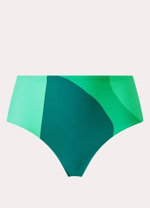 Seafolly High waisted bikinislip met print