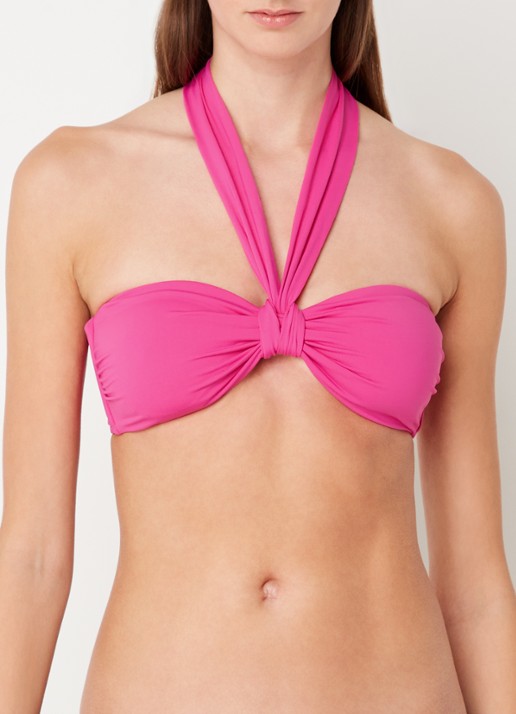 Seafolly Sash bandeau bikinitop met afneembare halter