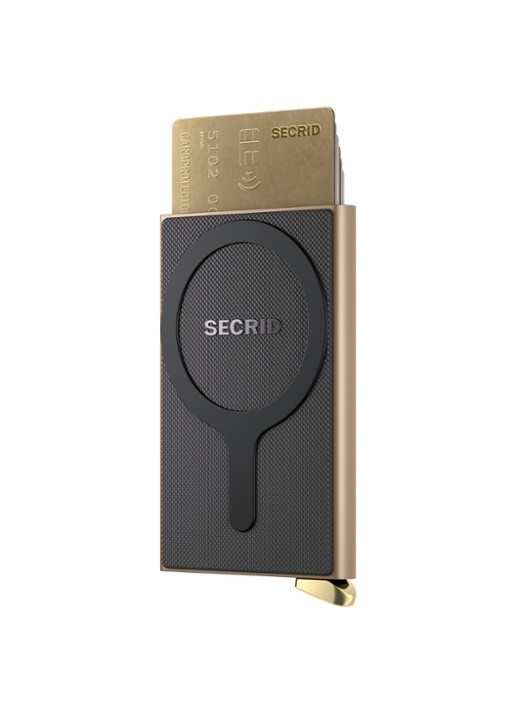 Secrid Cardprotector+ pasjeshouder voor MagSafe - achterkant 3 beige