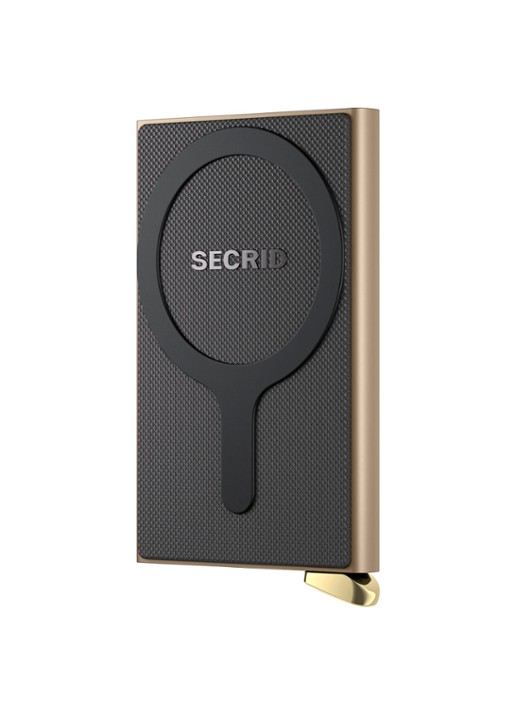 Secrid Cardprotector+ pasjeshouder voor MagSafe - voorkant 2 beige
