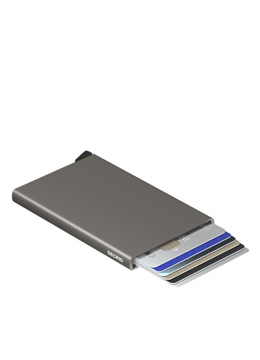 Secrid Cardprotector Wallet pasjeshouder van aluminium - achterkant 5 grijs