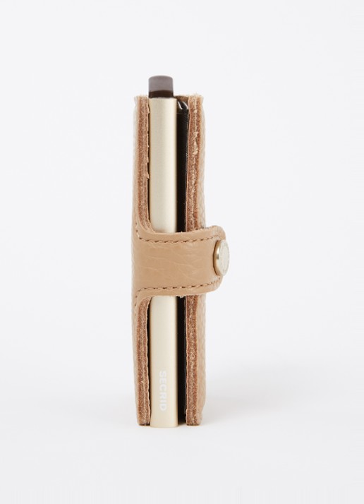 Secrid Miniwallet pasjeshouder van leer - detail 3 camel