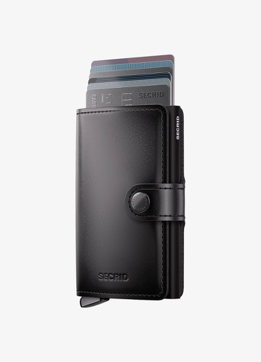 Secrid Miniwallet+ pasjeshouder van leer