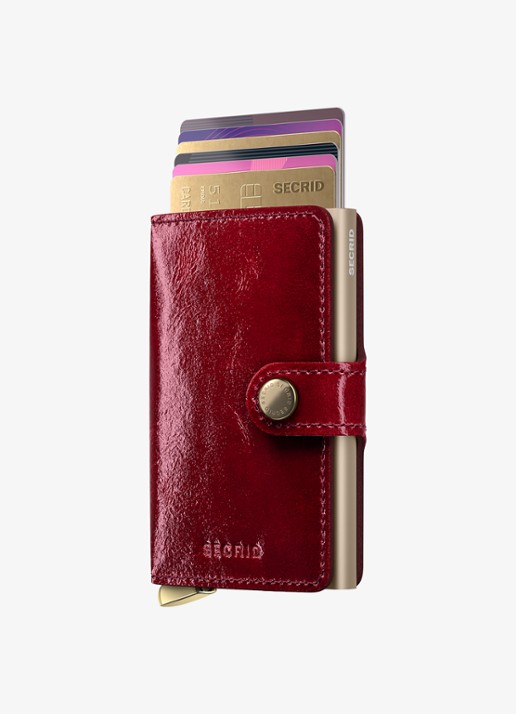 Secrid Miniwallet+ pasjeshouder van leer