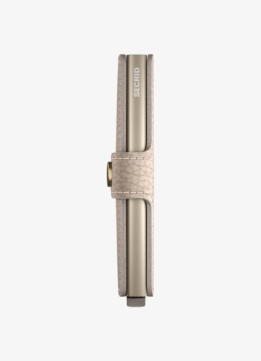 Secrid Miniwallet pasjeshouder van leer - detail 5 taupe