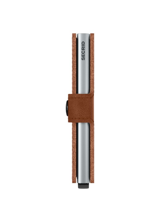 Secrid Miniwallet Wallet pasjeshouder van leer - detail 3 cognac