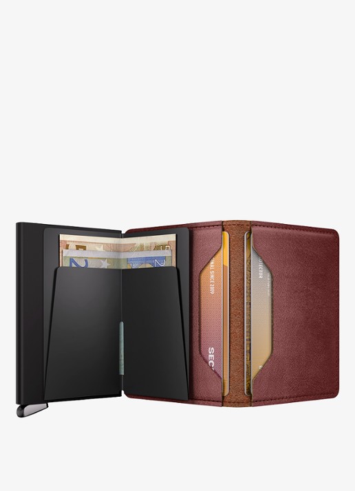 Secrid Slimwallet+ pasjeshouder van leer - detail 5 bruin