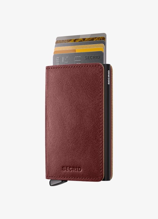 Secrid Slimwallet+ pasjeshouder van leer
