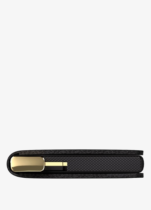 Secrid Slimwallet+ pasjeshouder van leer - detail 6 zwart