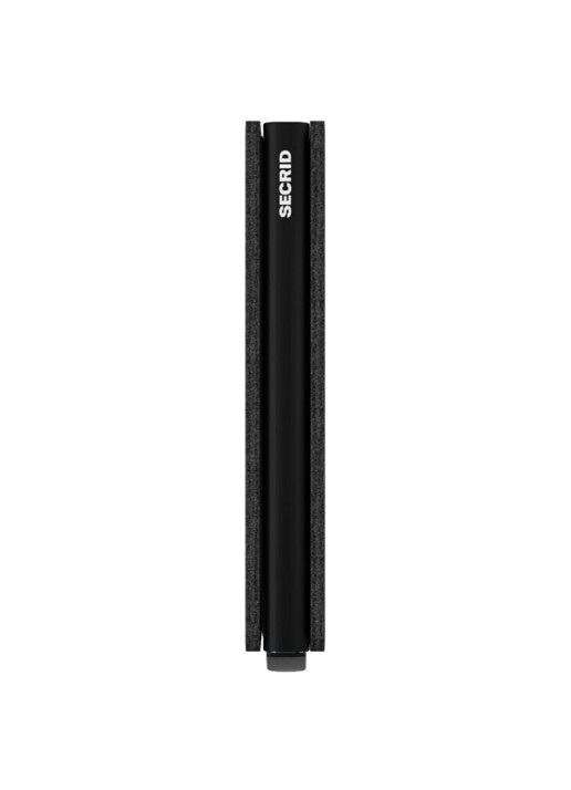 Secrid Soft Touch portemonnee van vegan leer - detail 4 zwart