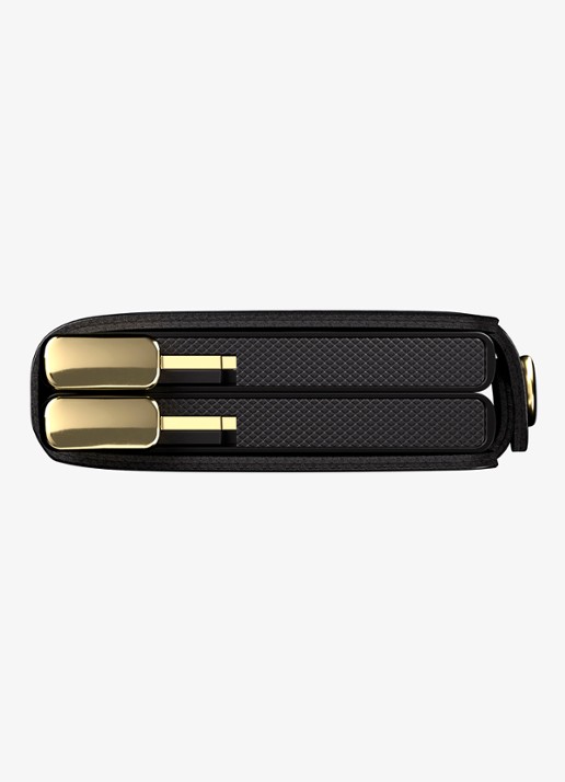 Secrid Twinwallet+ pasjeshouder van leer - detail 6 zwart