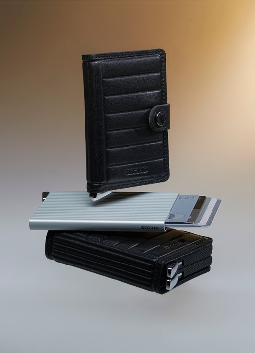 Secrid Twinwallet+ pasjeshouder van leer - detail 7 zwart