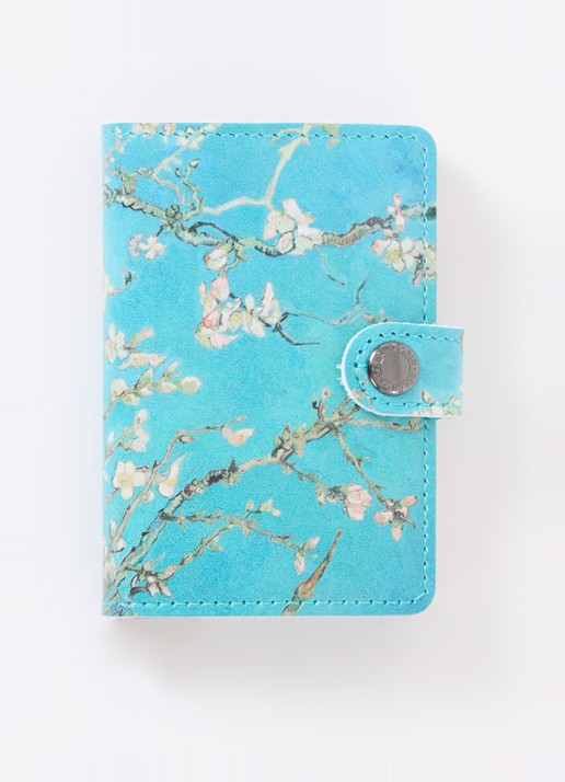 Secrid Vincent Van Gogh Almond Blossom pasjeshouder van leer